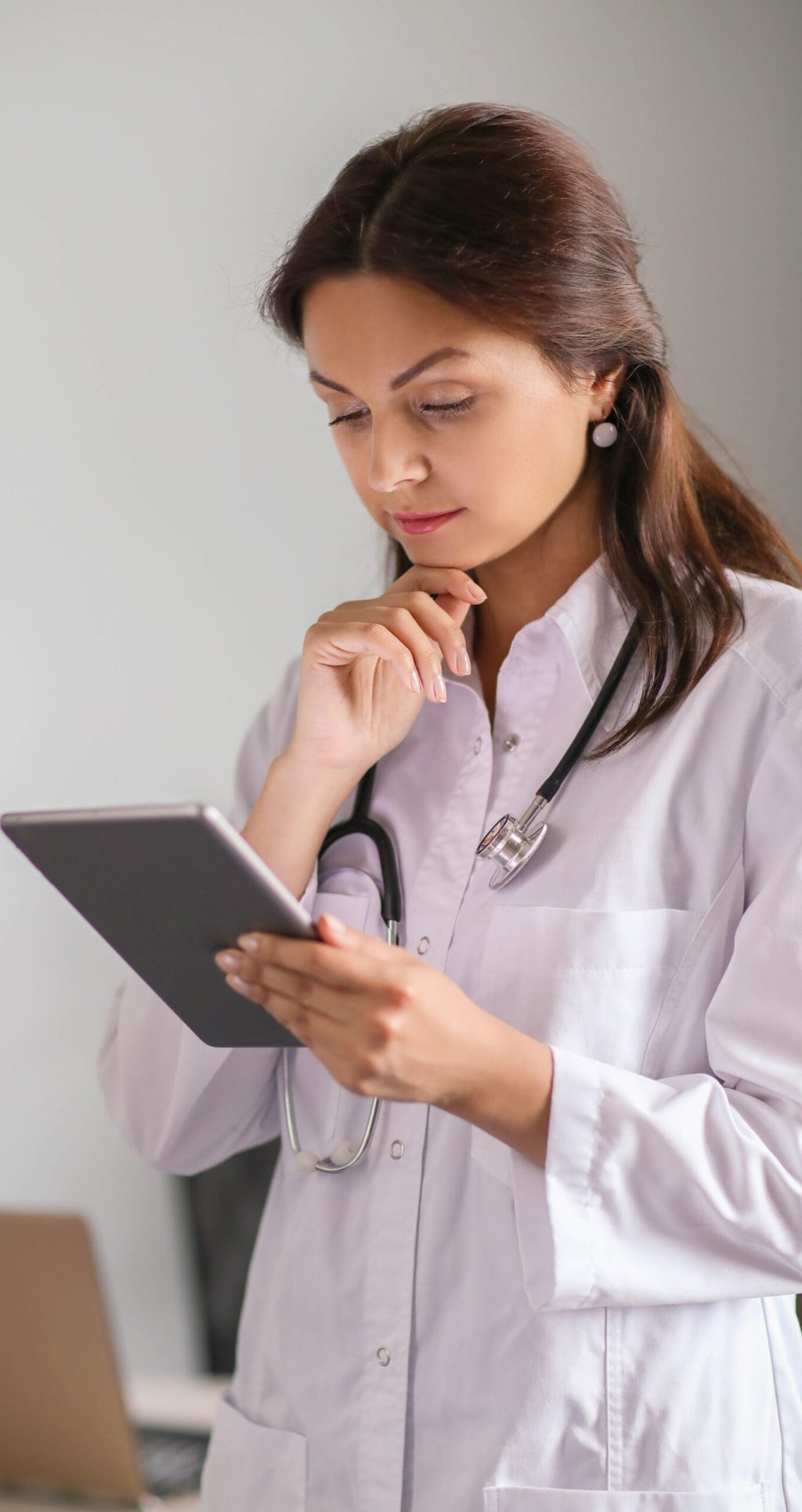 Doctor at work in the hospital